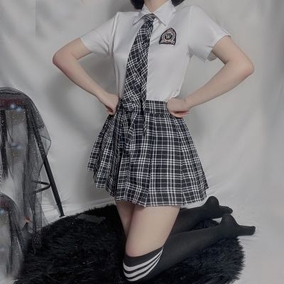 JIMIKO School Student JK Uniform Plus Size Skirt Japan Sexy Schoolgirl Outfit Cosplay Erotic Costumes Woman Sexual Lingerie Porn