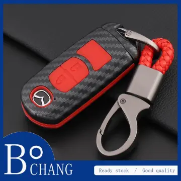 1pc Car Key Case Compatible With Mazda, Key Fob Cover