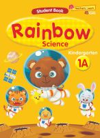 แบบเรียนวิทยาศาสตร์ภาษาอังกฤษระดับอนุบาล Rainbow Science Lesson Book K1A