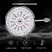 GM02 Quartz Movement Dual Calendar 3Pin Digital Watch Movement Week Calendar Watch Parts