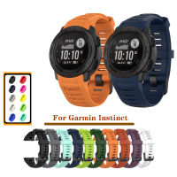 สำหรับ Garmin Instinct 2 / Instinct Tactical / Instinct Tide / Instinct Esports / Dual Power Band สปอร์ตซิลิโคน Band Dust Plug