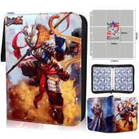 400-900Pcs Double Pockets Ultraman Card Album Anime Game Play Trading Card Holder Books Zipper Binder Folder Kids Birthday Gift