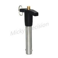 Ball Lock Pin T-Handle Quick Release Pin Quick Insertion Pin Safety Pin สแตนเลส,เส้นผ่านศูนย์กลาง5-25มม. ยาว10-100