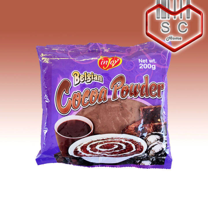 Injoy Belgian Cocoa Powder 200g baking drinks cake Shopping Circuit