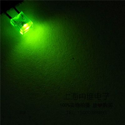100pcs 2x3x4 Green led light emitting diode super bright Diffused water clear Electrical Circuitry Parts