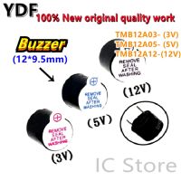 (Speedy electronic) (10ชิ้น) 100ใหม่3V 5V 12V Active Source Buzzer Magnetic Long Continous Beep Tone 12X9.5Mm Tmb12a03 Tmb12a05 Tmb12a12-วงจรรวม-AliExpress