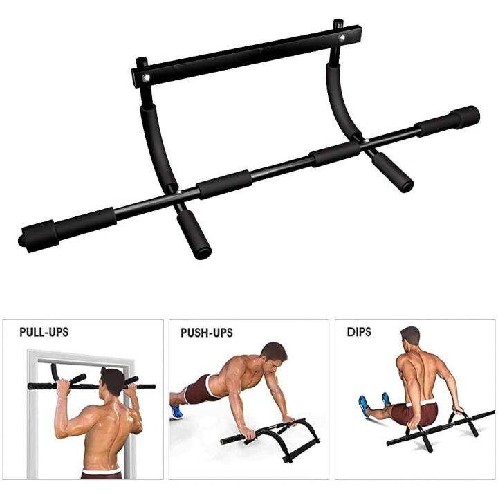 Doorway Pull Up Bar Home Exercise Equipment ChinUp Bars for Strength Gym Training Lazada PH