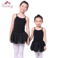 【cw】 Ballet Leotard Kids Bodysuit Costume Swimsuit for 3 colors