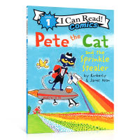 Milu Icr Comics L Pete The Cat และ Stealer หนังสือภาษาอังกฤษเดิม