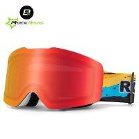 ROCKBROS Windproof UV400 Anti-fog Ski Glasses Double Layers Skiing Snowboard Glasses Mask snowboarding goggles