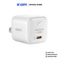 AUKEY PA-B1L Omnia II Mini 30W USB-C PD Charger with GaN Power Tech White (CEP-001383)