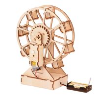 KGYJFK Handmade Unique Kits Toys Ornaments Mechanical Electric Toys Wooden Toys Pen holder Music Box Model Kits 3D Puzzle Wooden Puzzle