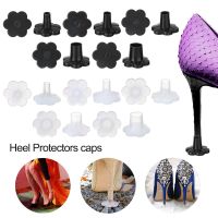 1Pair Round Non-slip High Heel Protector Cover Wearable Shockproof Silencer Heel Protector Useful Heel Stoppers Accessories