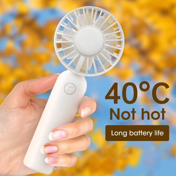 Handheld Usb Mini Fan Portable USB Charging Fan Creative Office Desktop
