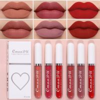 3Pcs/set Matte Velvet Lip Gloss Waterproof Long lasting Liquid Lipstick Cosmetic Beauty Keep 24 Hours Makeup