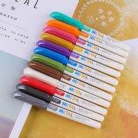 81220 Colors Metallic Pen Art Paint Marker Pens Set for Photo Album Black Paper Drawing Handmade Crfat School Art Supplies