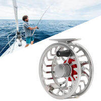 Fly Fishing Reel 5/6 Fly Fishing Reel ความรู้สึกมือที่ยอดเยี่ยมสำหรับน้ำจืด