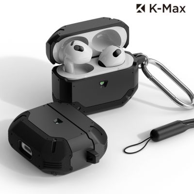 ~ K-Max Airpods3 (2021) Sporty Case [Case+Keychain+Strap]