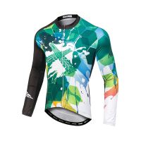 Men Long Sleeves Cycling clothing Jersey Set Cycling Maillot Sport Uniform MTB Bicycle Clothes Tight Jacket Men Cycle Clothes