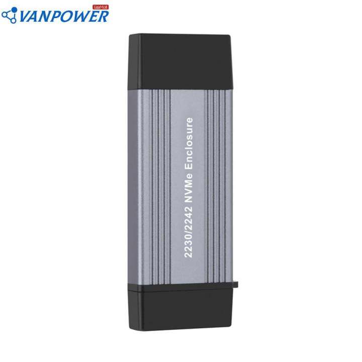 M.2 NVME PCIE SSD Enclosure Solid State Drive Enclosure M/M+B Key USB ...