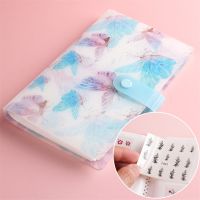 120 Slots Nail Art Stickers Book Butterfly Storage Album Diaplay Book Simple Small Fresh Organizer Bag Nail Art Collecting Tools
