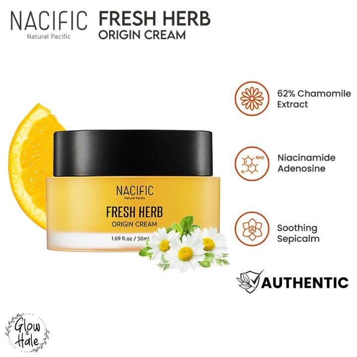 NACIFIC Fresh Herb Origin Facial Cream Lazada PH