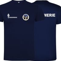 เสื้อยืดฝรั่งเศส Gendarmerie เสื้อยืดลายแฟชั่นแขนสั้นเสื้อยืดคอกลมผ้าคอตตอน100% สำหรับฤดูร้อน