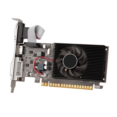 Desktop Graphics Card Graphics Card Small Chassis Graphics Card GT610 1GB DDR3 64Bit Video Card VGA+HD+DVI Desktop Office Game