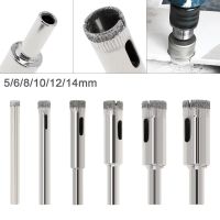 Diamond Core Hole Saw 6/8/10/12/14/16/18/20/22/25mm Drill Bit Kit Woodworking Hole Opener Tools Wood Circle Hole Saw Cutter