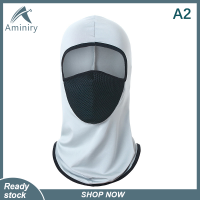 Aminiy กองทัพมัลติหมวกทรงทหาร Masker Full Face ล่าสัตว์ระบายอากาศได้ดี,ขี่จักรยานผ้าพันคอ