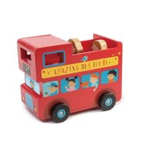 Tender Leaf Toys - London Bus Money Box