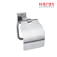 เพิ่มในรายการโปรด Karat Faucet ที่ใส่กระดาษชำระแบบมีฝาปิด (สแตนเลส 304) KB-42-332-ST