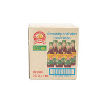 ภูเขาทอง ซอสปรุงรสฝาเขียว 200กรัมX6 ✿ SEASONING SAUCE GREEN CAP 200GX6