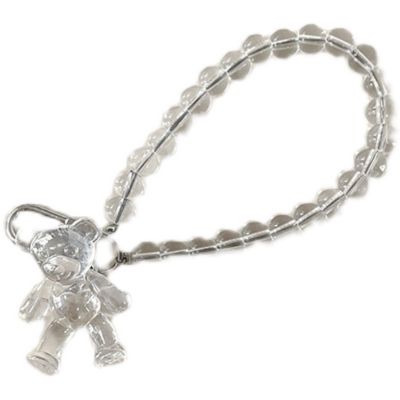 ins bear bead celetbutterfly keychainbag pendanthand strap