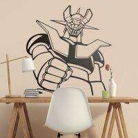 สติ๊กเกอร์ติดผนัง Mazinger Z. การ์ตูนคลาสสิกสำหรับคนรักซีรีส์ยุค80เย็นยักษ์หุ่นยนต์รูปลอกผนังไวนิลสติ๊กเกอร์ A425