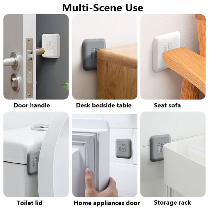 4-5cm-square-silicone-mute-door-stopper-self-adhesive-anti-collision-pad-door-handle-bumper-wall-door-furniture-protector-decorative-door-stops
