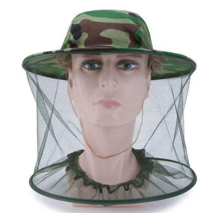 camouflage-male-fishing-hat-anti-bee-insect-anti-mosquito-net-anti-insect-hat-mesh-fishing-hat-outdoor-hat-with-sun-cover