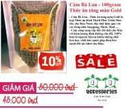 HCMGIẢM GIÁ Cám Bà Lan - Thức ăn tăng màu Gold 100gram Phụ Kiện Rùa Cảnh