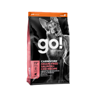 GO! CARNIVORE Grain free Salmon + Cod  สูตรเกรนฟรี ปลาแซลม่อน ปลาค็อด สำหรับสุนัขทุกช่วงวัย