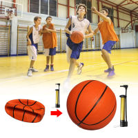 13cm Rubber Basketball Child Parent-Child Toy Kindergarten Children Training Basketball With Pump