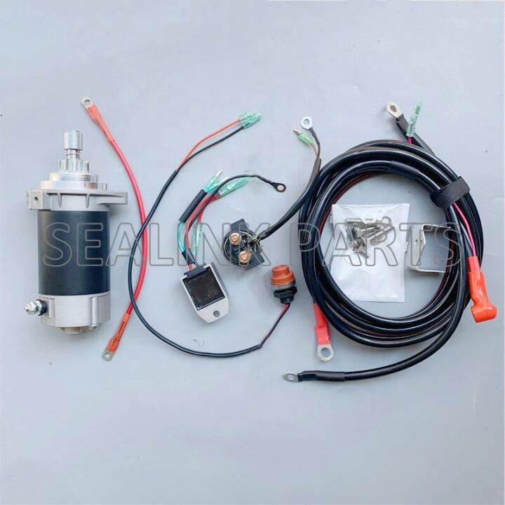 Electric Start Conversion Kit For Tohatsu 15Hp 20Hp 30Hp 40Hp 50Hp
