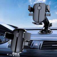 Car Mounted Mobile Phone Holder Truck Suction Cup Navigation Universal Vehicle Fixed Support Bracket Car Telescopic Mobile Car Mounts