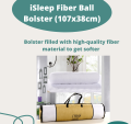 iSleep Fiber Ball Bolster-107x38cm. 