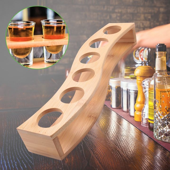 shot-glass-holder-set-1oz-30ml-shot-glass-set-bamboo-shot-glass-holder-6pcs-shot-glass-set-perfect-for-party-bar