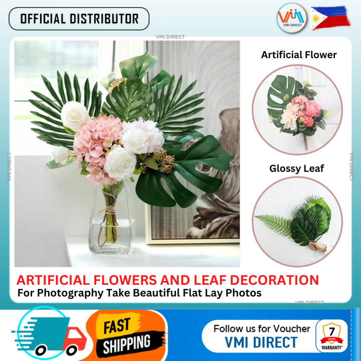 Artificial Flowers and Leaf Decoration for Photography Take Beautiful