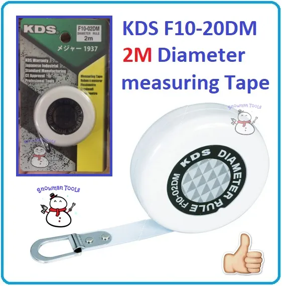 KDS 2M Diameter measuring Tape F1002DM MEASURING MEASUREMENT TAPE RULE