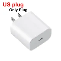 Pd 20W Usb-C Power Charger Adaptor Us Eu สำหรับ Iphone Plug Phone Pro Ipad 2021 2020อัจฉริยะ11 ที่ชาร์จ2018 Qc4.0เร็ว13