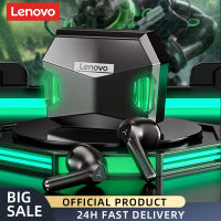 Lenovo GM5หูฟังบลูทูธไร้สาย5.0หูฟัง TWS หูฟังเล่นเกมความล่าช้าต่ำหูฟังกีฬากันน้ำลดเสียงรบกวน