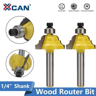 【LZ】 XCAN 1/4 Shank Wood Router Bit with Bearing 1 inch Line Knife 6.35mm Diameter Wood Milling Cutter Woodworking Tool