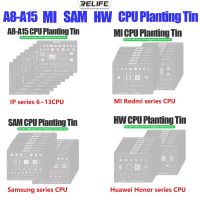 Newest A8-A15 Iphone Samsung Xiaomi Huawei Series Mobile Phone CPU Planting Tin Set RELIFE RL-044 Integrated Steel Mesh Set